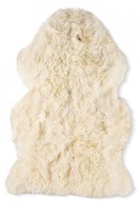Přírodní bílá kožešina z ovčiny FELLHOF velikost 85 cm