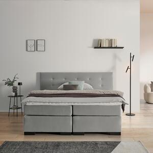 POSTEL BOXSPRING, 180/200 cm, šedá MID.YOU - Online Only postele, Online Only