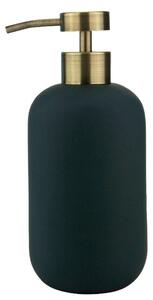 Antracitový keramický dávkovač mýdla 200 ml Lotus – Mette Ditmer Denmark