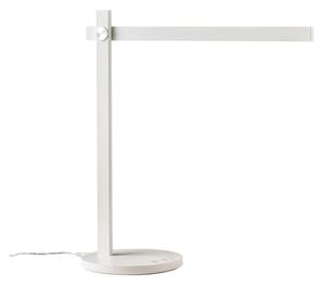 Redo 01-2212 stolní LED lampa Omeo pískově bílá, 5,5W, 3000, 4500, 6500K, 43cm