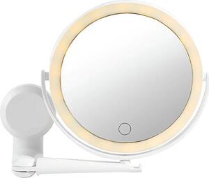Verk 27520 LED kosmetické zrcátko, otočné 360°, bílé