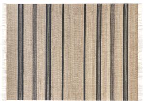 Jutový koberec 160 x 230 cm béžový/šedý TALPUR