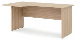 Ergonomický stůl Impress 160 x 90 cm, levý, akát světlý