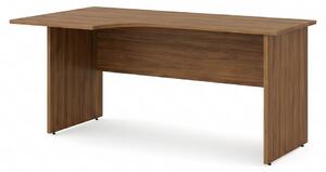 Ergonomický stůl Impress 160 x 90 cm, levý, ořech dijon
