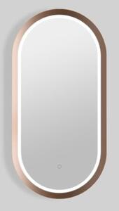 Zrcadlo se senzorem SAT Aurum 40x80 cm rose gold SATZAUR4080BRG