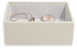 Stackers, Box na šperky Oatmeal Mini Open Layer | krémová 75617