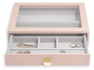 Stackers, Šperkovnice se šuplíkem Blush Classic Display Drawer | růžová 75811
