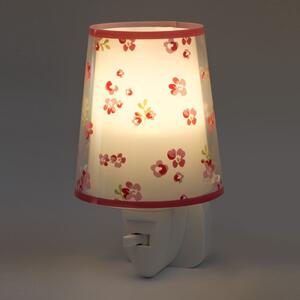 Dalber LED Lampička do zásuvky DREAM FLOWERS 81175S růžová