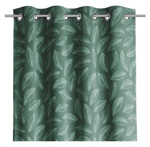 Zelený sametový závěs 140x250 cm Calm – Restilo