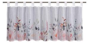 Bílá záclona 135x45 cm Floral – Sehlbach