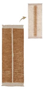 Bavlněný běhoun v béžovo-cihlové barvě 80x230 cm Duetto Toffee – Lorena Canals