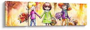 Obraz - Přátelství (170x50 cm)