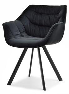 Židle Nina (černá). Akce -10%