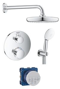 Sprchový systém Grohe s termostatickou baterií chrom GBAL7
