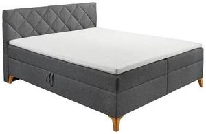 AMERICKÁ POSTEL, 180/200 cm, barvy grafitu MID.YOU - Online Only postele, Online Only