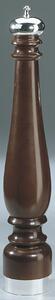 Chiarugi CLASSIC WALNUT SILVER Mlýnek na pepř, barva ořech, postříbřená mosaz