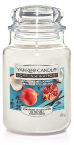 Yankee Candle vonná svíčka Classic ve skle velká Pomegranate Coconut 538 g