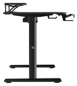 Elektricky výškově nastavitelný stůl HIGHLANDER - 120 cm, černá