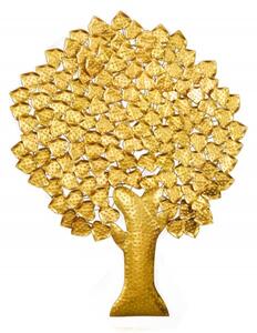 Zlatá nástěnná dekorace Tree of Life