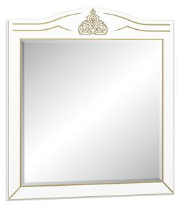 MISTER rustikální zrcadlo, bílá