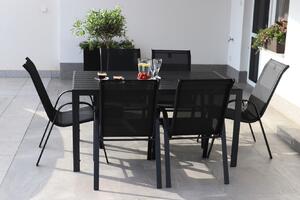 Texim VIKING L - zahradní jídelní stůl + 6 x židle RAMADA