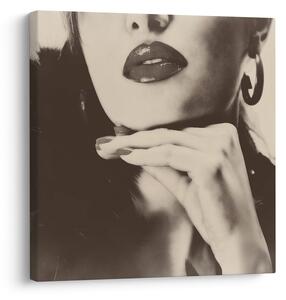 Obraz - Vintage foto ženy (30x30 cm)