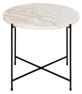 Avila příruční stolek bílý Ø52 cm