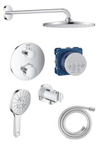 Sprchový systém Grohe s termostatickou baterií chrom GBAL8
