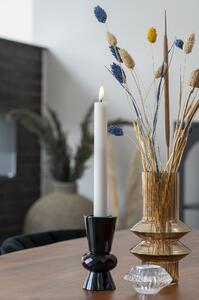 House Nordic Svícen na svíčku (Svícen z černého skla Ø6x12 cm)