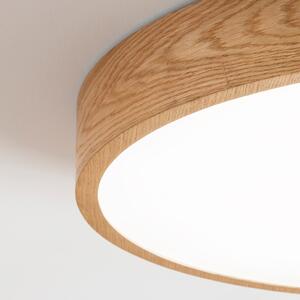 Masivní dřevěné svítidlo woodLED Round Ceiling