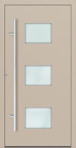 Hliníkové vchodové dveře FM Turen Premium P90 M210 krémová RAL1015