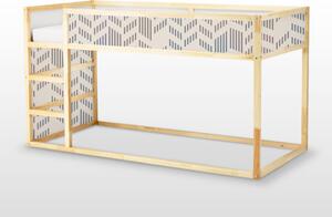 Samolepky Ikea Kura Bed Moderní vzorek čod