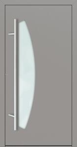 Hliníkové vchodové dveře FM Turen Premium P90 M212 šedá RAL9007