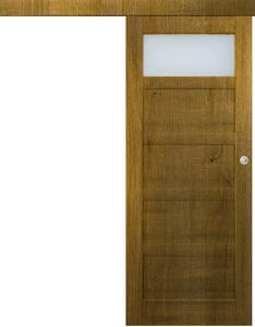 Posuvné interiérové dveře na stěnu vasco doors BRAGA model 2 Průchozí rozměr: 70 x 197 cm