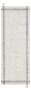 Krémový pratelný ručně tkaný bavlněný běhoun 80x230 cm Cuisine Natural – Lorena Canals