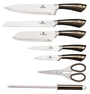 -BERLINGERHAUS BERLINGERHAUS Sada nožů ve stojanu nerez 8 ks Shiny Black Collection BH-2668