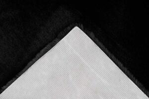 Lalee Koupelnová předložka Heaven Mats Black Rozměr koberce: 40 x 60 cm