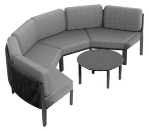Garden Point Parana Corner 4 antracitový zahradní roh