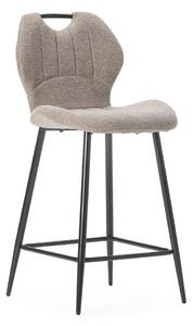 Světle hnědé barové židle v sadě 2 ks (výška sedáku 65 cm) Muli – Marckeric