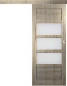 Posuvné interiérové dveře na stěnu vasco doors BRAGA model B Průchozí rozměr: 70 x 197 cm