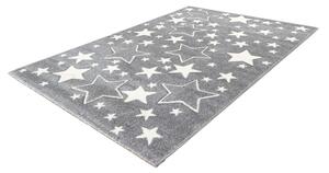 Kayoom Dětský koberec Australia - Tamworth stříbrná Rozměr: 80 x 150 cm