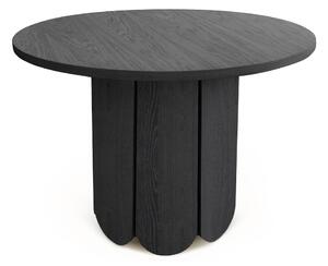 Kulatý jídelní stůl v dekoru dubu ø 98 cm Soft – Woodman