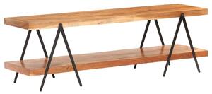 TV stolek 160 x 40 x 50 cm masivní akáciové dřevo 320500