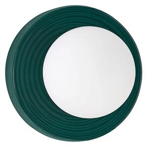 Nova Luce Zelené keramické nástěnné světlo Orbique 22 cm