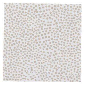 Papírové ubrousky Dots beige 33x33 20ks, Klippan Švédsko