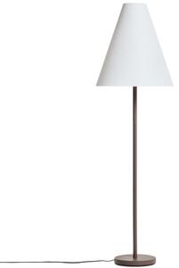 Kave Home Hnědá kovová stojací lampa Navat 153 cm