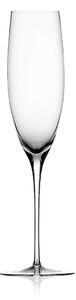 Květná 1794 ručně foukané skleničky na šampaňské Telesto 180 ml 2KS