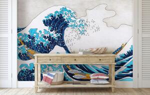 Fototapeta vliesová: Big wave in Kanagawa - 416x254 cm