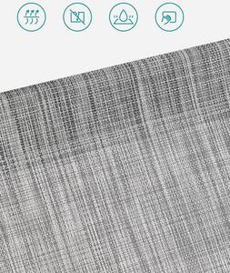 OPALOVACÍ LEHÁTKO kov, textil Modante - Online Only zahradní nábytek, Online Only