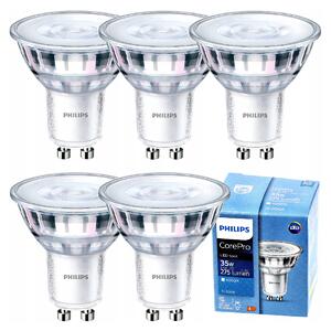 5x LED žárovka GU10 3,5W 275lm 36° 4000k